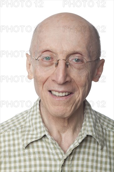 Smiling senior Caucasian man