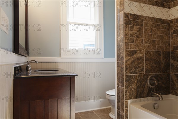 Bathroom of suburban home