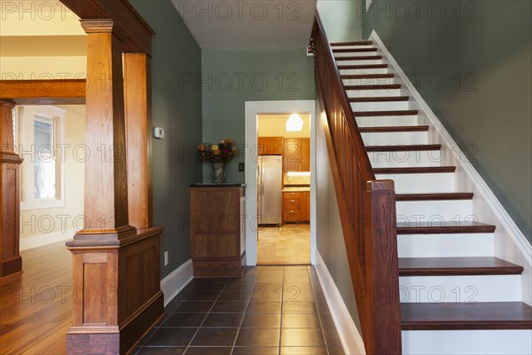 Empty entrance hall interior