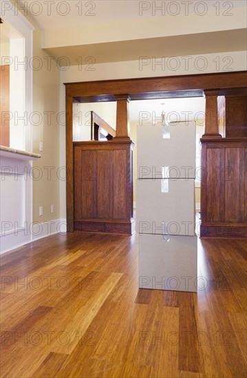 Packages in new house