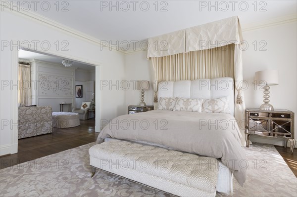 Interior of luxury bedroom