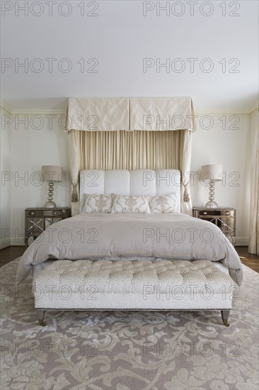 Interior of luxury bedroom