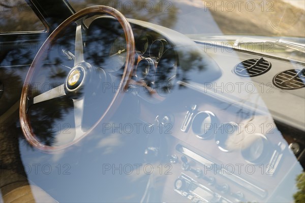 Classic car dashboard