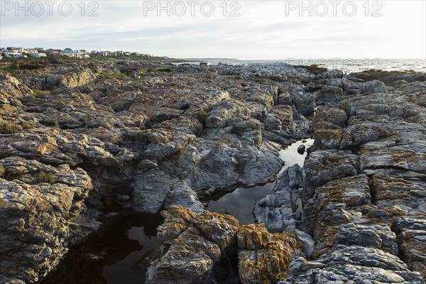 Rock formations on sea coast