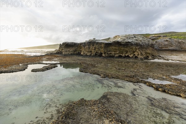 Coastal rock formations