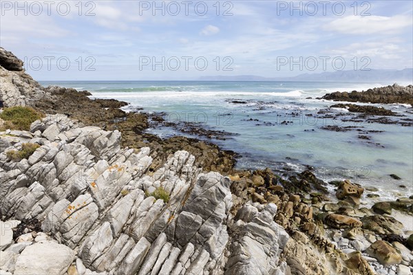 Rock formations and ocean