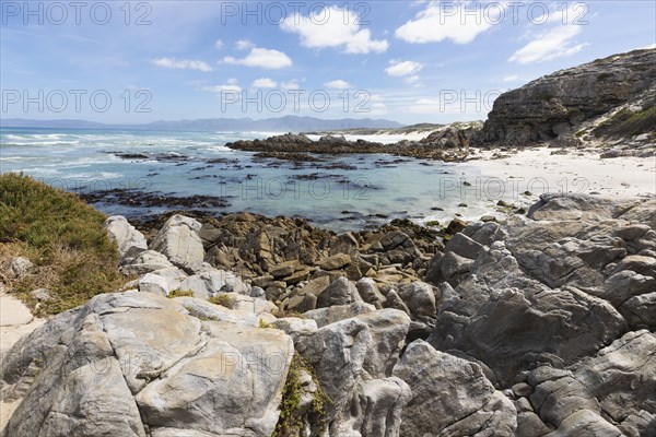 Rock formations and ocean