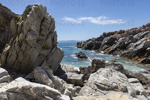 Rocky coast of Atlantic Ocean