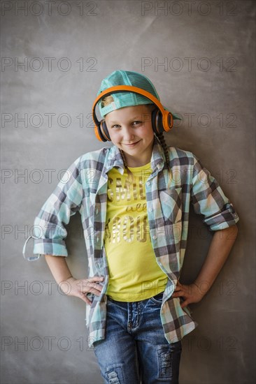 Portrait of smiling girl