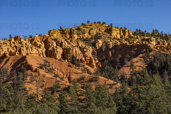 Hoodoo rock formations