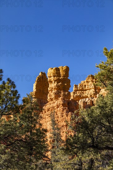 Hoodoo rock formations