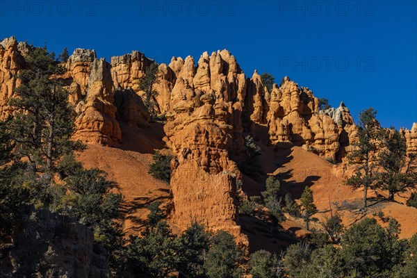 Hoodoo rock formations