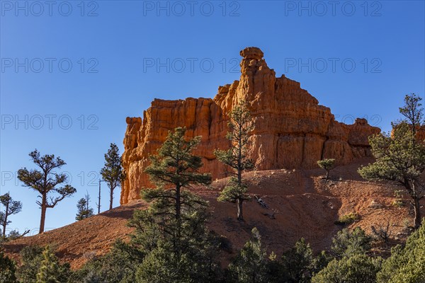 Hoodoo rock formations