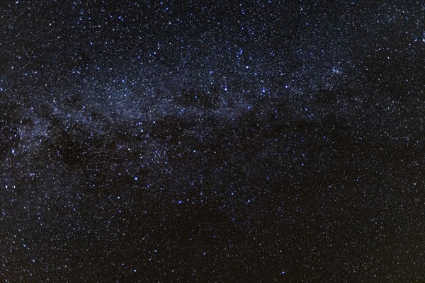 Milky way visible in dark skies