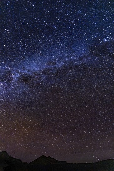 Milky way visible in dark skies