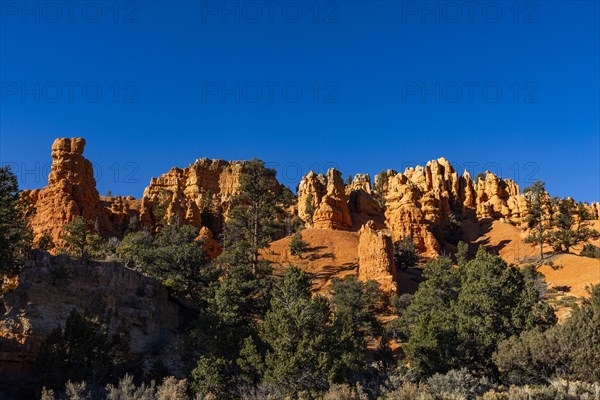 Hoodoo rock formations