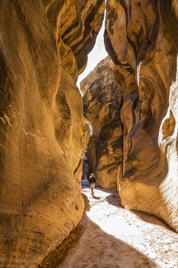 Senior female hiker