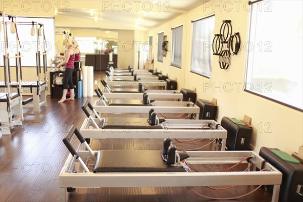 Pilates studio interior