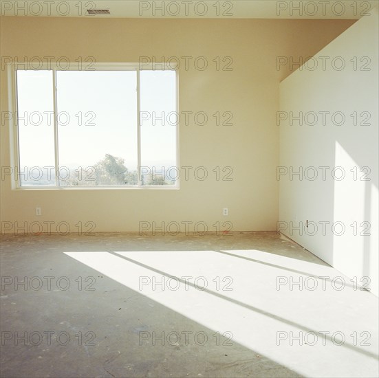 Empty room of house