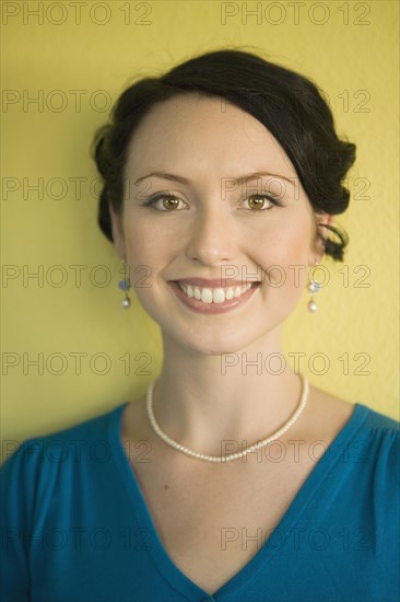 Portrait of beautiful woman