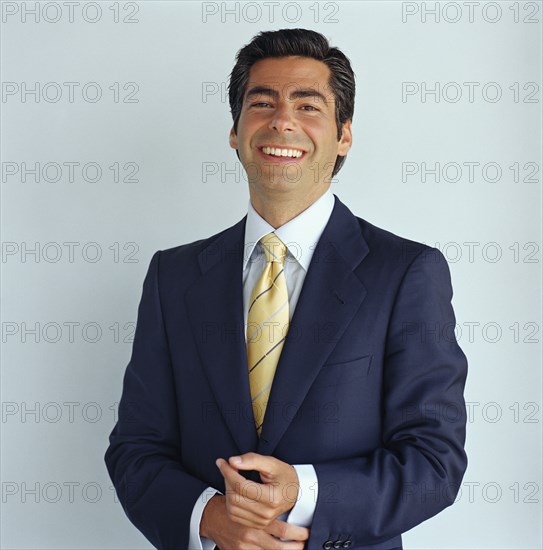 Portrait of smiling businessman