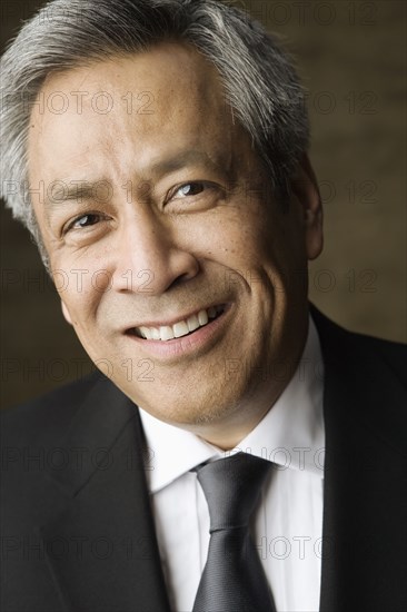 Portrait of smiling businessman