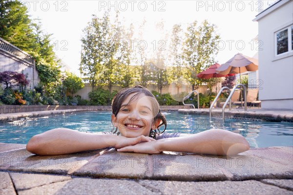 Portrait of smiling boy