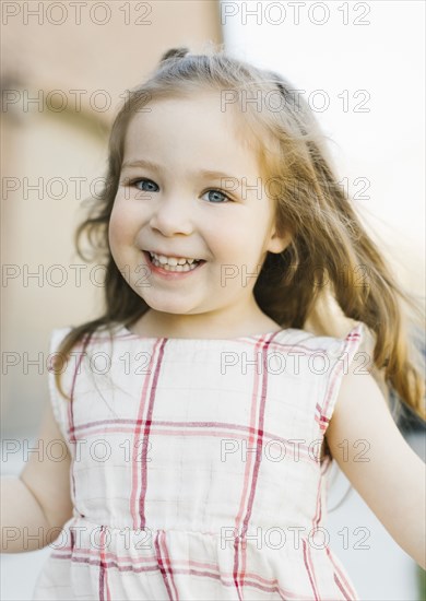 Portrait of smiling girl