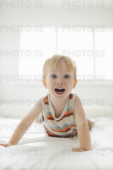 Portrait of smiling boy