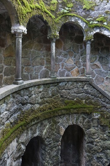 Old ruins covered with moss