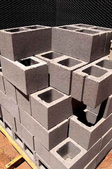 Concrete blocks for construction