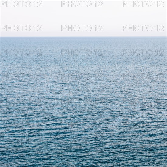 Smooth surface of sea