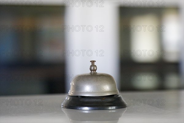 Close-up of vintage call bell