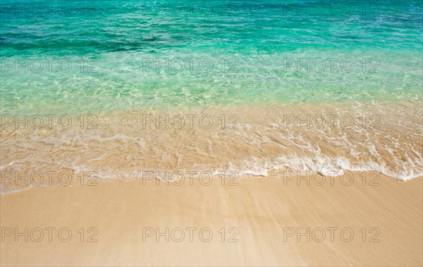 Sea wave on tropical beach