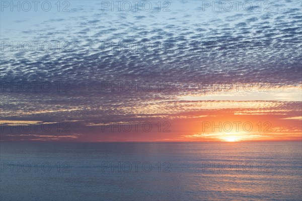 Big Sur seascape at sunset