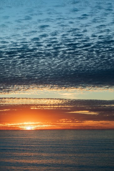 Big Sur seascape at sunset