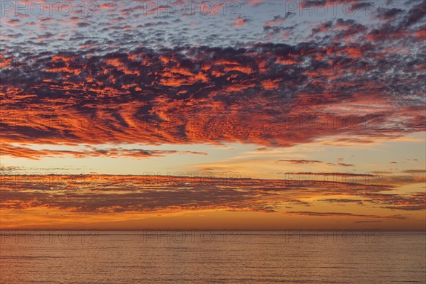 Big Sur seascape at sunset