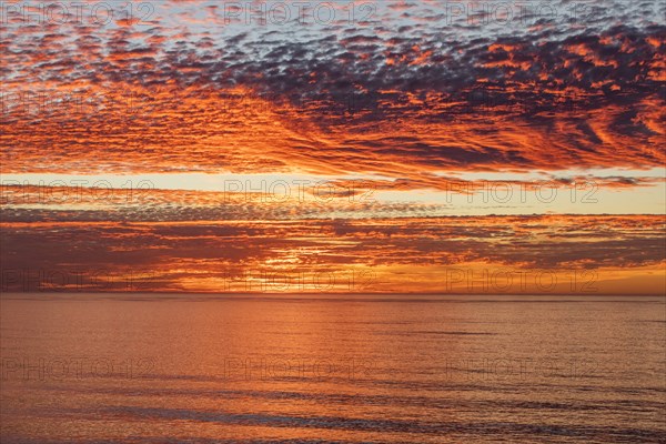 Big Sur seascape at sunset