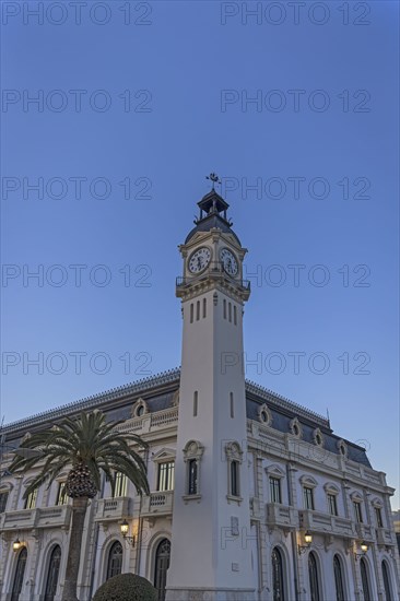 Port authority harbour office and clock tower