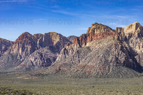 Mountains at Red Rock Canyon National Conservation Area