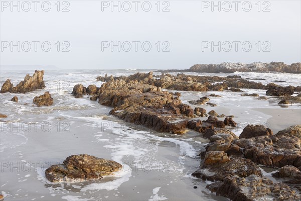 Rocky coastline of Atlantic Ocean in Kammabaai Beach