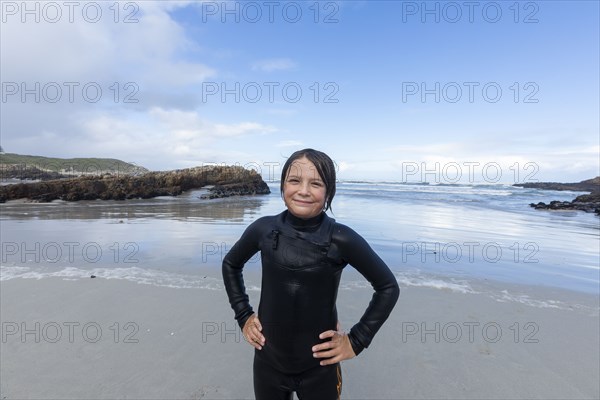 Portrait of young surfer