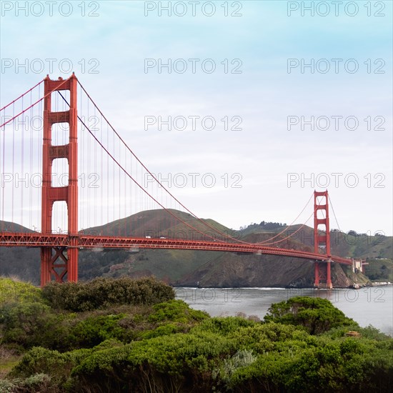 Golden Gate Bridge over San Francisco Bay