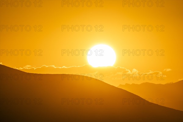 Sunset over Silver Creek Preserve