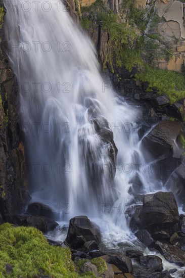 Usa, Colorado, Lake City, North Clear Creek Falls, long exposure