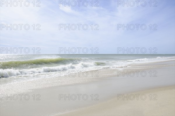 USA, MA, Nantucket, Empty Siasconset Beach