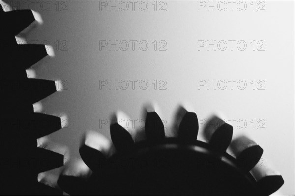 Close-up of machine gears