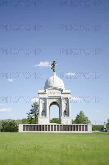 USA, Pennsylvania, Gettysburg, State of Pennsylvania Civil War Monument