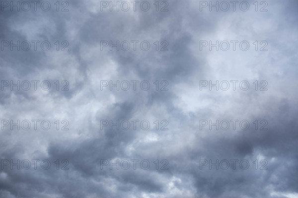 Thick summer storm clouds