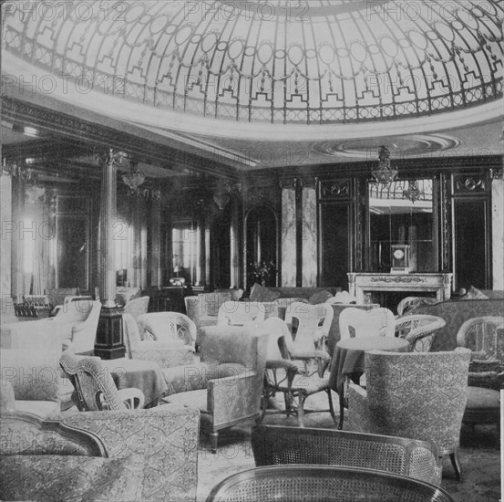 Le salon du RMS Mauretania